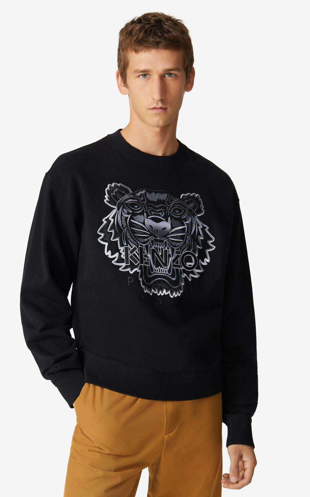 Sweat Kenzo Homme Tiger Noir GNWCE-4358